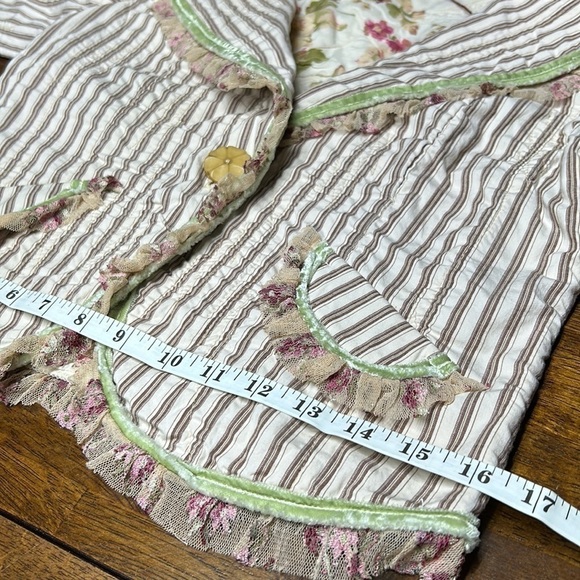 jacket/maxi skirt vintage Victorian boho NWT quilted jacket Loveshack fancy XS - Picture 15 of 17